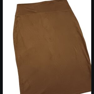 Chic Tan Pencil Skirt for Women
